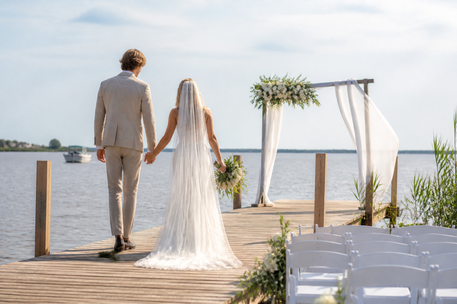 Trouwen aan het water